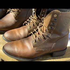 Ariat “Kiltie” Work Boots size 7 (m), 9 (w)